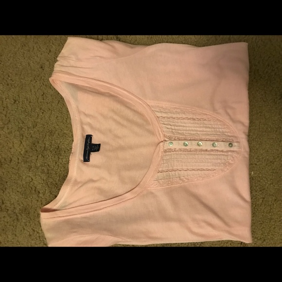 3 for 15$🔹🌀Light weight AE Summer shirt. Sz. M. Pink - Picture 3 of 6